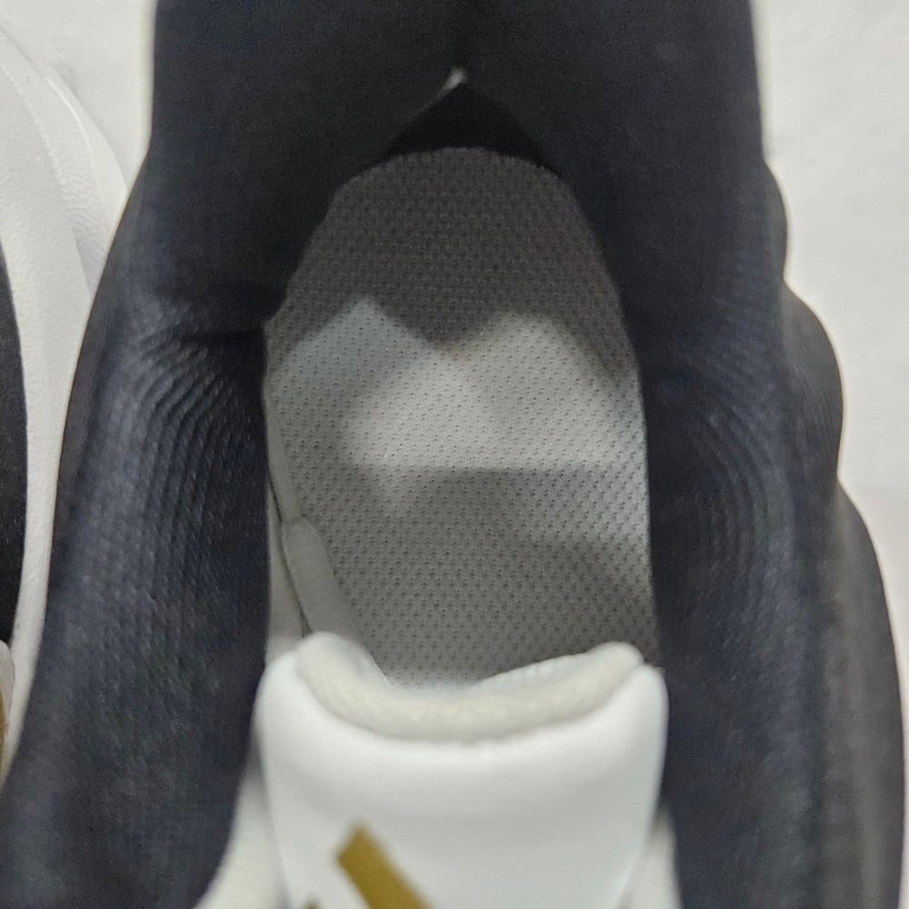 Nike Giannis Immortality 4 GS Shoes FZ6734-100 White Black Gold Kids Size 4.5Y - Picture 10 of 11
